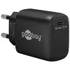 Goobay 65367 cargador interior AC para portátil smartphone tablet negro