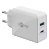 Goobay Dual USB-C™ PD (Power Delivery) Cargador Rápido (30 W) (61674)