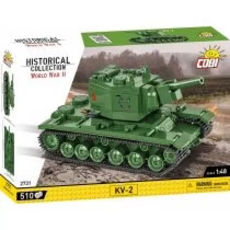 Set de construcción Cobi KV-2 Segunda Guerra Mundial 510 piezas
