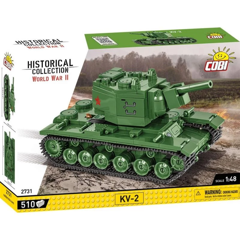 Set de construcción Cobi KV-2 Segunda Guerra Mundial 510 piezas