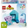 LEGO DUPLO Set de baño divertido 10413 — set de juego de baño para niños pequeños, 15 piezas, edad recomendada 1,5+