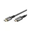 Goobay 65268 Adaptador de cable de vídeo 1 m DisplayPort HDMI Gris (65268)