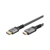 Goobay 65271 adaptador de cable de vídeo 5 m DisplayPort HDMI gris (65271)