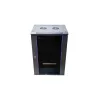 Armario de pared Extralink Rackmount cabinet 15U 600x450 negro con cerradura de llave y guías de rack