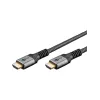 Goobay 65263 Cable HDMI 5 m HDMI Tipo A (estándar) Gris (65263)