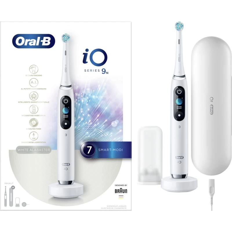 Cepillo de dientes eléctrico Oral-B iO9 iOM9.1A1.1AD blanco