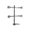 Soporte para monitor LogiLink BP0046 81,3 cm (32 pulgadas) sobremesa acero inoxidable