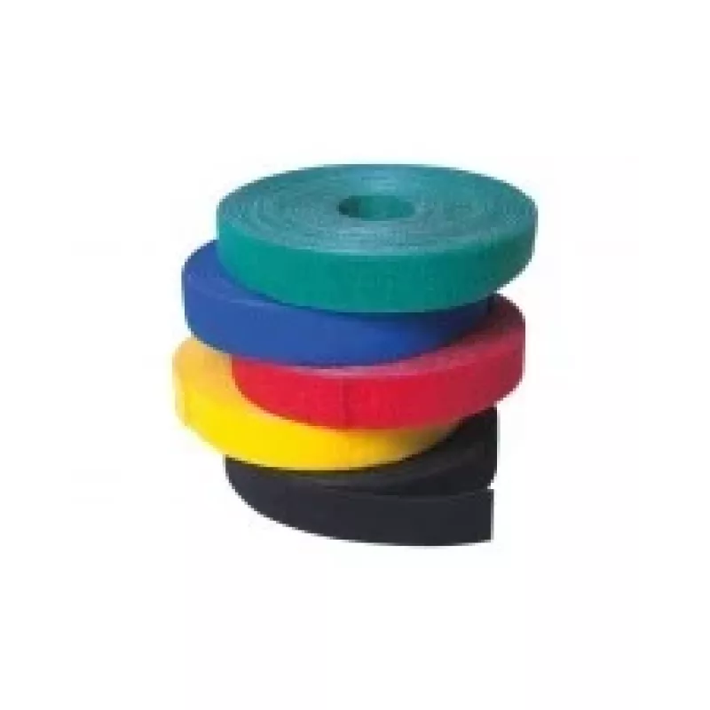 LogiLink KAB0053 Brida para cables Brida de velcro Cinta de velcro azul 1 ud.