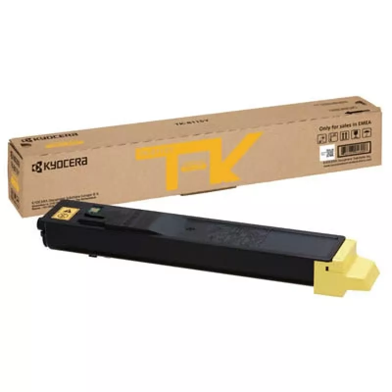 KYOCERA TK-8115Y Tóner 1 ud. Original Amarillo