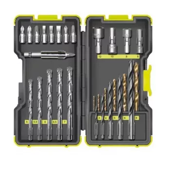 Ryobi RAK30MIX set de brocas 30 uds.