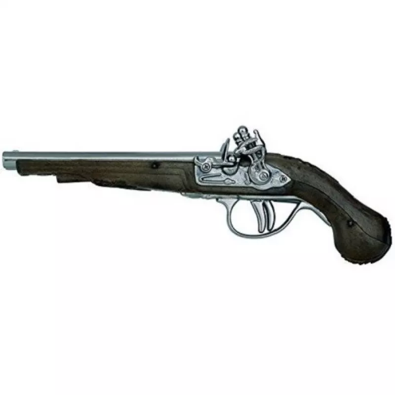 Pistola pirata de metal de juguete Pulio modelo 15541/0 con diseño realista