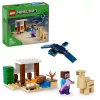 LEGO Minecraft 21251 Expedición al desierto de Steve Set de construcción de bioma de juguete
