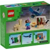 LEGO Minecraft 21251 Expedición al desierto de Steve Set de construcción de bioma de juguete