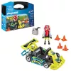 Figura de juguete PLAYMOBIL Go-Kart Racer maletín de almacenamiento