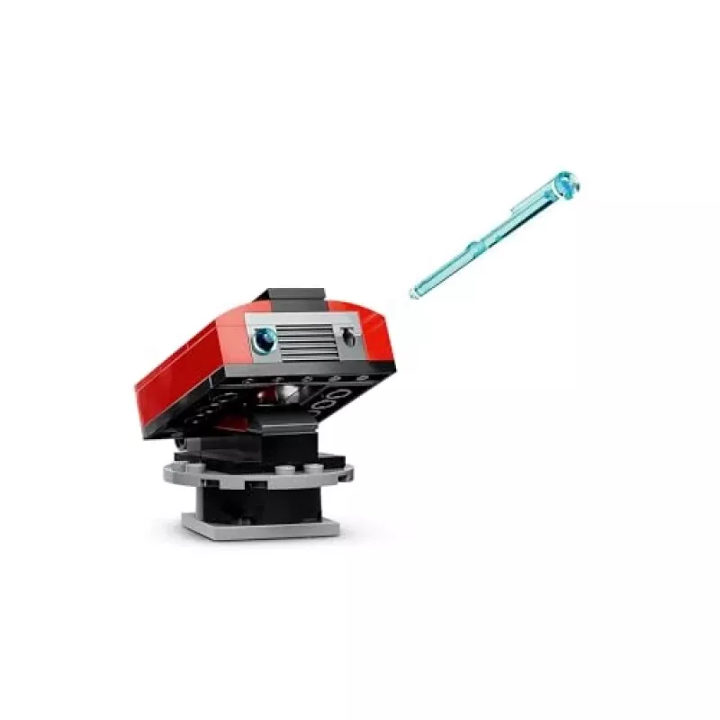 Juguete de construcción LEGO City Parque de bomberos con camión de escalera 60414 — 843 piezas, 5 minifiguras, 220×320×140 mm