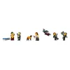 Juguete de construcción LEGO City Parque de bomberos con camión de escalera 60414 — 843 piezas, 5 minifiguras, 220×320×140 mm