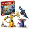 LEGO NINJAGO Mech de combate de Arin, figura de acción, juguete ninja para niños y niñas a partir de 4 años, set Dragons Rising con minifigura de Arin y mini-Kata