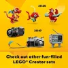 LEGO Creator 3-in-1 31146 Camión de plataforma con helicóptero