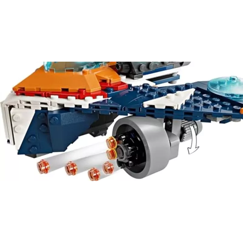 Juguete de construcción LEGO Marvel Super Heroes Nave espacial Rocket 76278 – Set Rocket y Ronan
