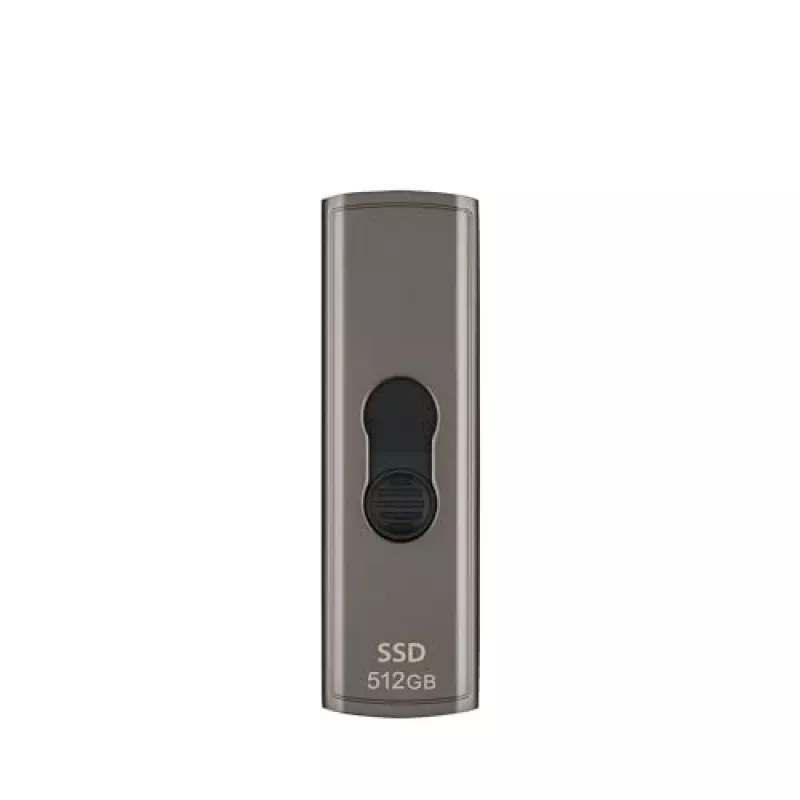 Unidad SSD Transcend 512 GB USB Type-C ESD330C marrón gris