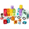 Juguete de construcción LEGO DUPLO 10421 Camión del abecedario, 36 piezas, 2 minifiguras, a partir de 2 años, medidas 110 × 140 × 70 mm
