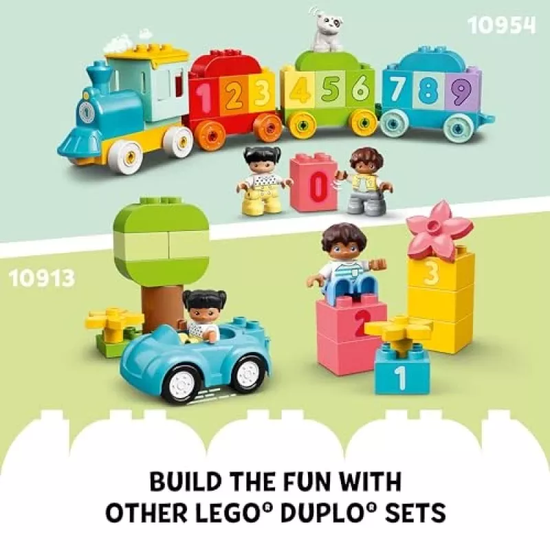 Juguete de construcción LEGO DUPLO 10421 Camión del abecedario, 36 piezas, 2 minifiguras, a partir de 2 años, medidas 110 × 140 × 70 mm