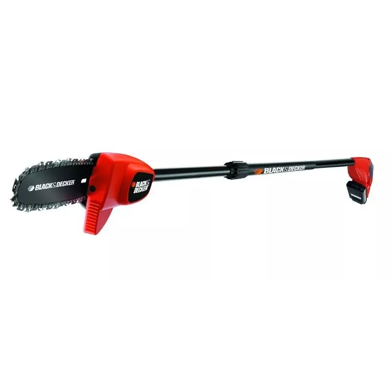 Podadora de altura Black & Decker GPC1820L20, 18V 2Ah batería integrada, 20 cm espada, 3,7 kg