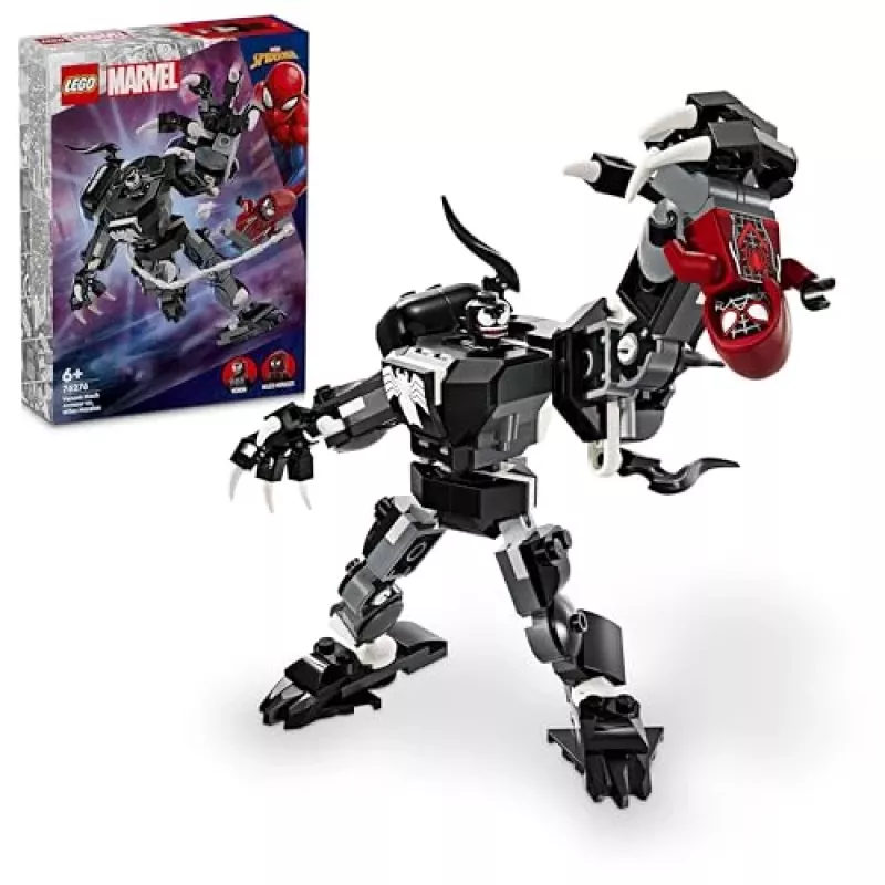 LEGO 76276 Marvel Armadura mech de Venom vs. Miles Morales
