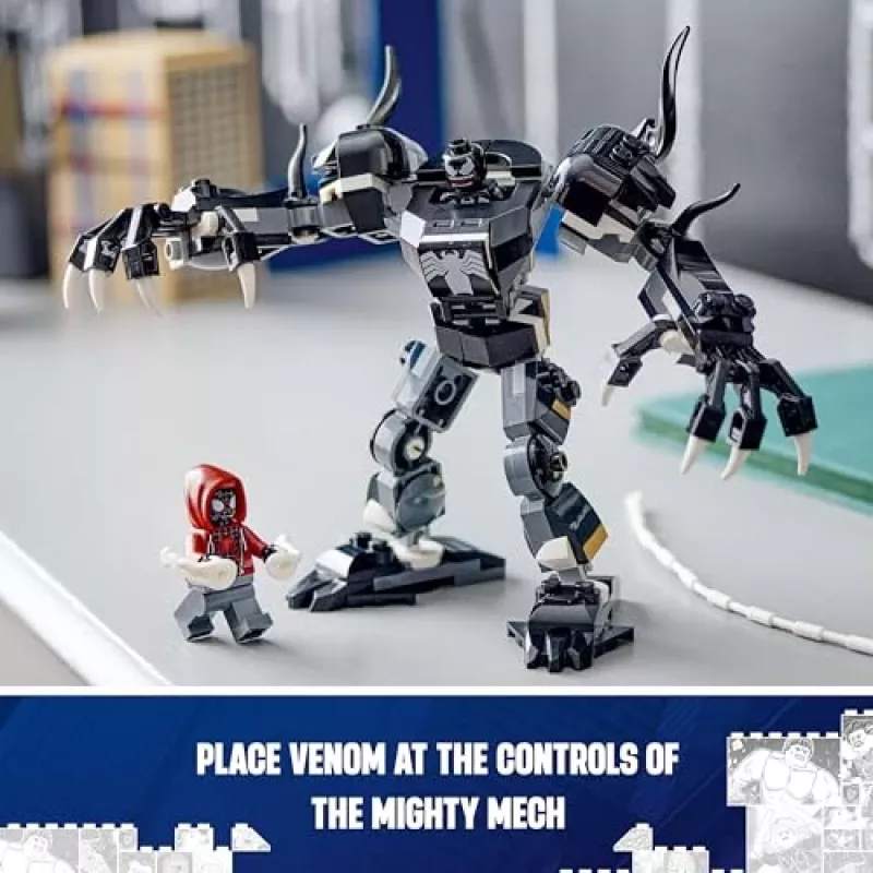 LEGO 76276 Marvel Armadura mech de Venom vs. Miles Morales