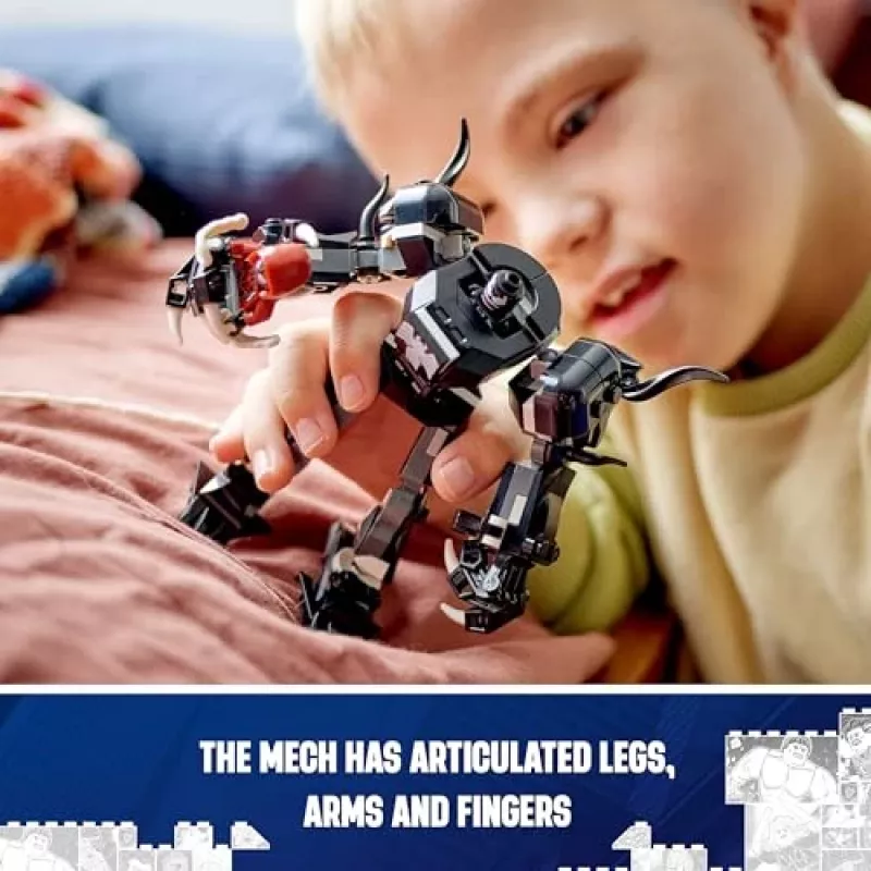 LEGO 76276 Marvel Armadura mech de Venom vs. Miles Morales