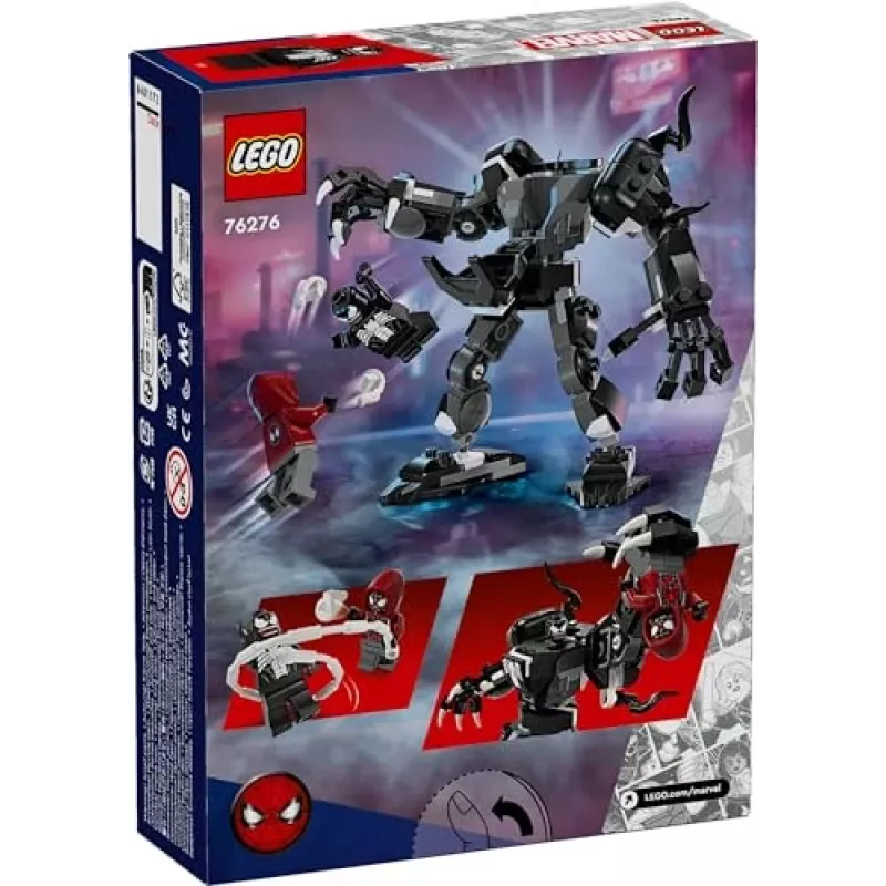LEGO 76276 Marvel Armadura mech de Venom vs. Miles Morales