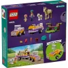 LEGO Friends Set de juego de animales con remolque para caballos y ponis 42634