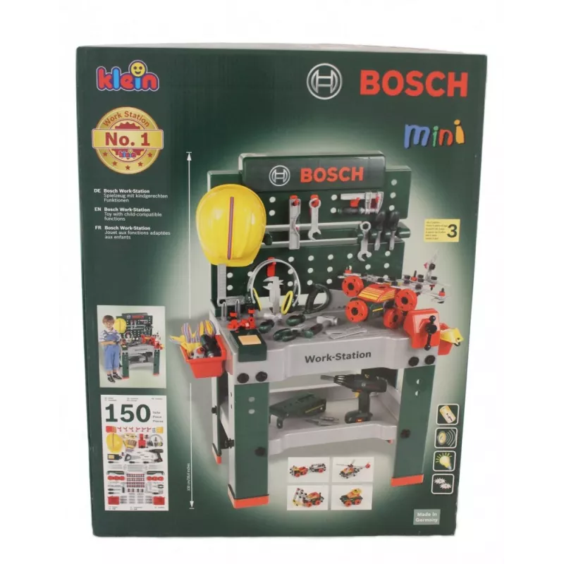 Banco de trabajo Bosch Workbench N.º 1 150 piezas