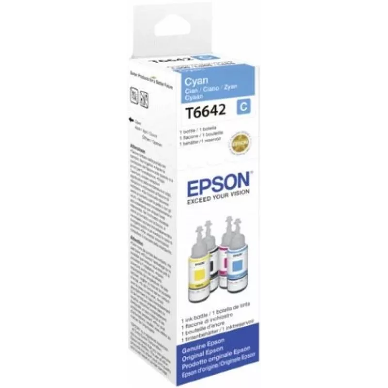 Epson T6642 70 ml cian botella de tinta