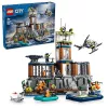 LEGO City Set de construcción Comisaría de policía Isla Prisión 60419 — 980 piezas, 7 minifiguras, 370×400×160 mm
