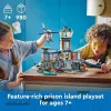 LEGO City Set de construcción Comisaría de policía Isla Prisión 60419 — 980 piezas, 7 minifiguras, 370×400×160 mm