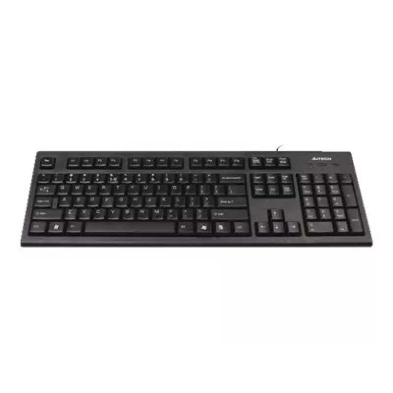 A4Tech KR-85 teclado USB QWERTY US inglés negro