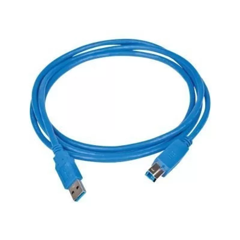 Gembird - Cable USB - USB Type-A (M) a USB Type-B (M) - USB 3.0 - 1,8 m - Moldeado - Azul