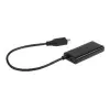 Adaptador MHL(M)->HDMI(F)+USB Micro(BF)(5 PIN) 16 cm