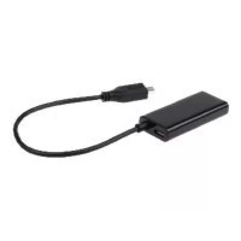 Adaptador MHL(M)->HDMI(F)+USB Micro(BF)(5 PIN) 16 cm
