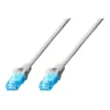 DIGITUS - Cable de parcheo - RJ-45 (M) a RJ-45 (M) - 25 m - UTP - CAT 5e - Apantallado, Snagless - gris