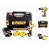 Atornillador a batería DeWalt DCD791D2-QW, 18V Li-Ion, 2 baterías de 2Ah, portabrocas de apriete rápido 13 mm, 70 Nm, 1,5 kg