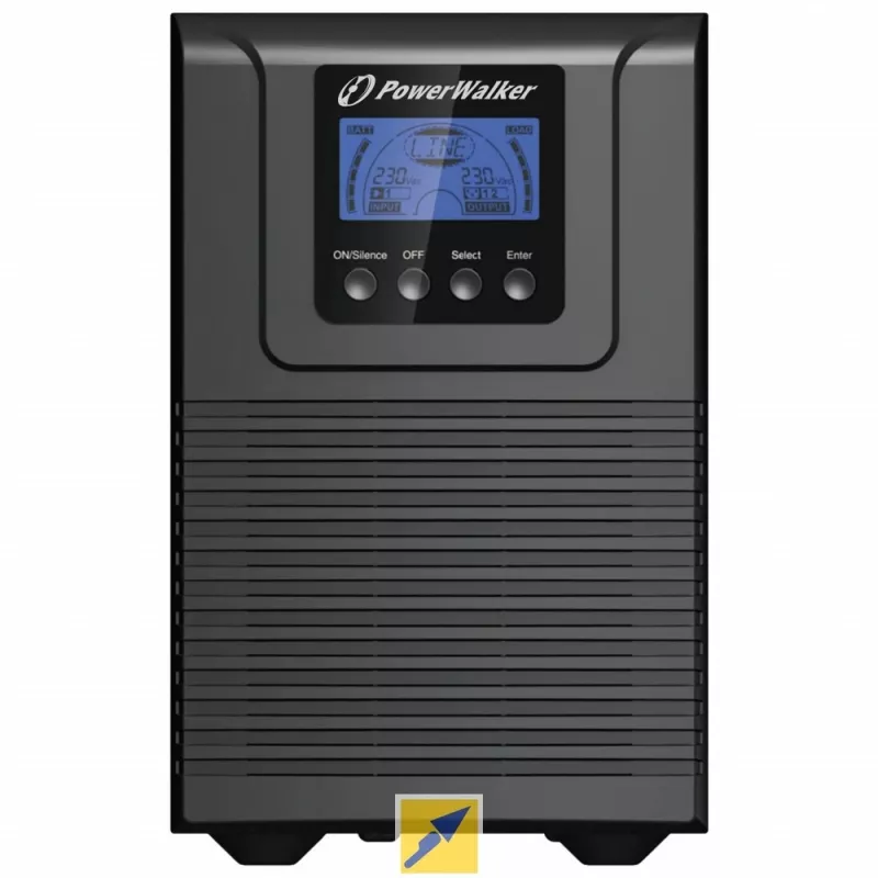 PowerWalker VFI 1000 TG doble conversión (Online) 1 kVA 900 W 4 tomas