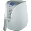 Blaupunkt AFD-601 freidora de aire caliente, 4 l, 1500 W, 150–200 °C, temporizador de 1 h, pantalla, blanca