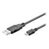 Wentronic 93918 Cable para teléfono móvil negro