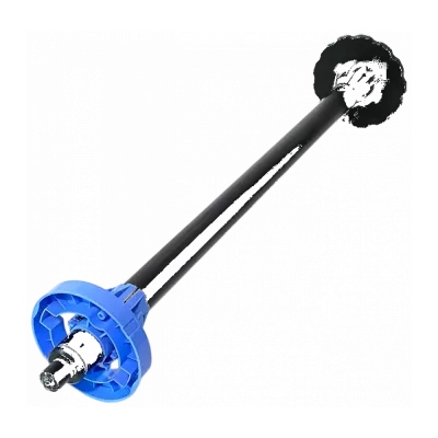 Ejes para soportes de impresión