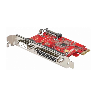 Tarjetas PCIe serie y paralelo