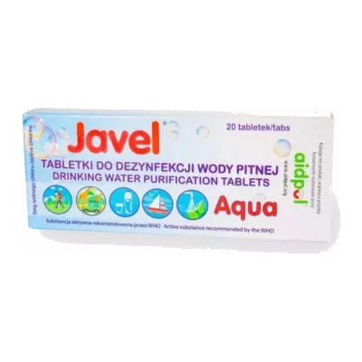 Pastillas potabilizadoras de agua
