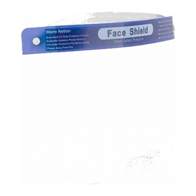 Mascarillas médicas y pantallas faciales