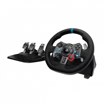 LOGITECH G29 Driving Force Racing Wheel para PlayStation5 y PlayStation4 - NEGRO - USB - PLUGCG - WWi-9006 - VOLANTE